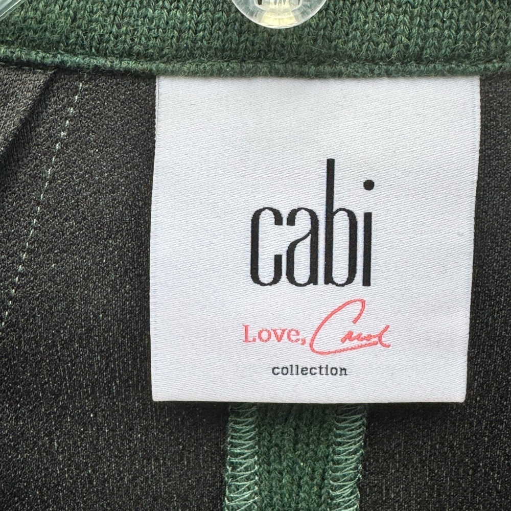 CAbi Sweater Pea Coat - Forest Green - Picture 3 of 7